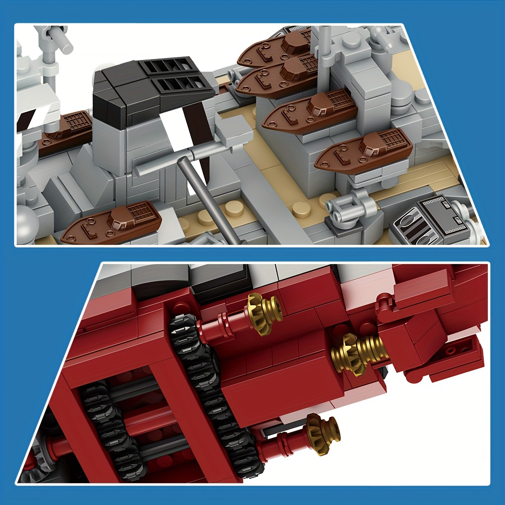 GERMAN WARSHIP BISMARCK | 2081 pieces