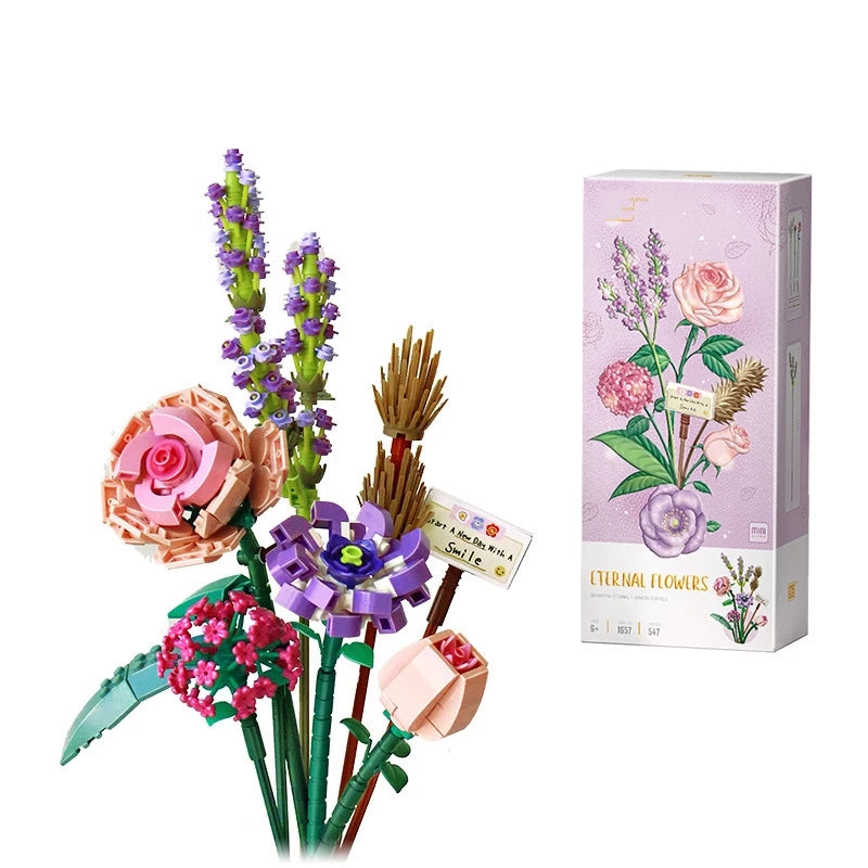 BOUQUET WITHE WILD FLOWERS | 547 pieces