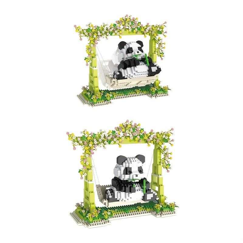 CHARMING PANDAS AT THE PLAYGROUND | 1050 pieces
