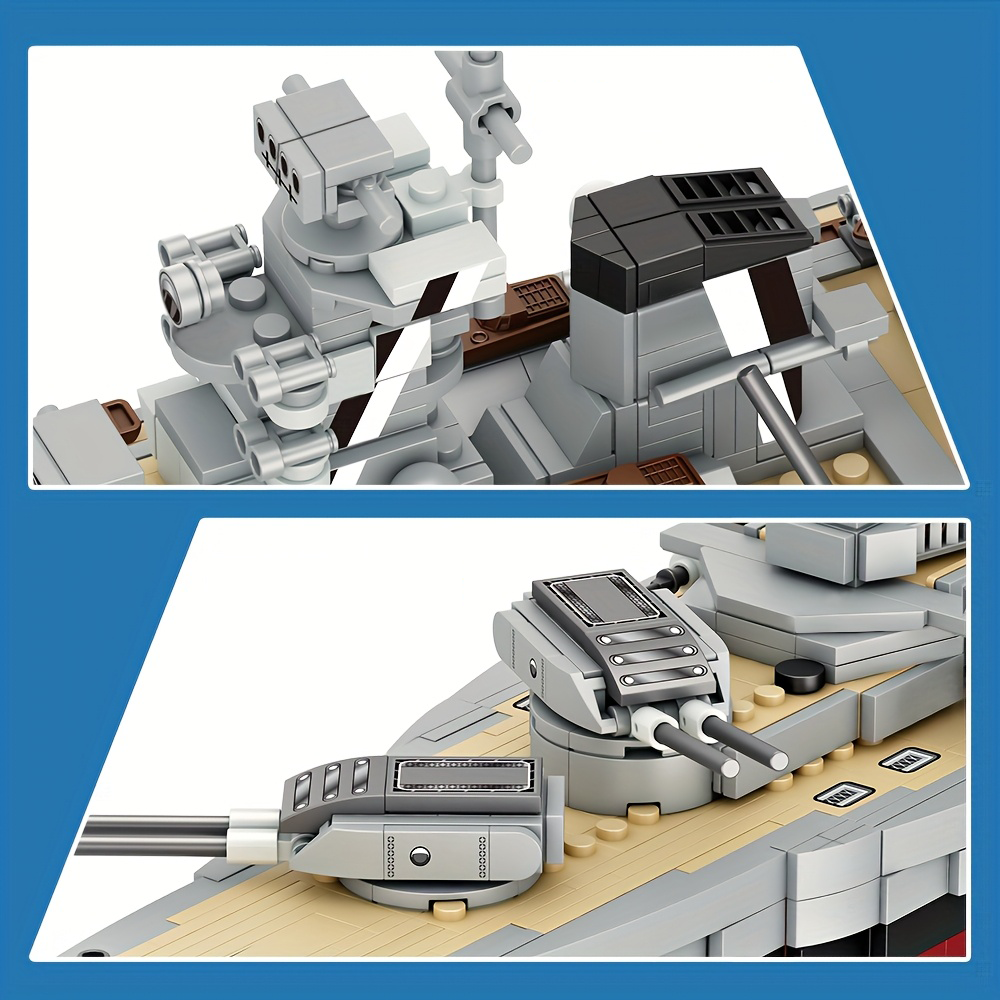 GERMAN WARSHIP BISMARCK | 2081 pieces