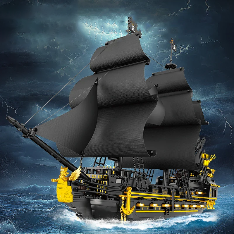 A MIGHTY PIRATE SHIP | 2076 pieces