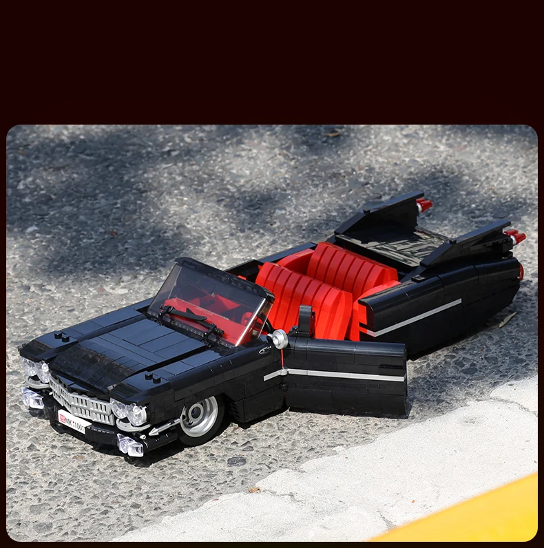 BLACK CONVERTIBLE | 1245 pieces