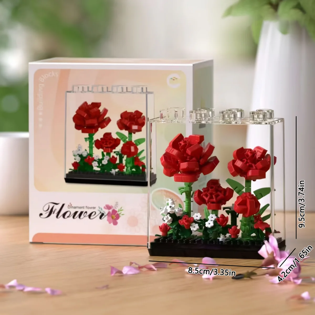 FLOWERS IN LARGE BLOCKS FOR JOINING | 308 pieces