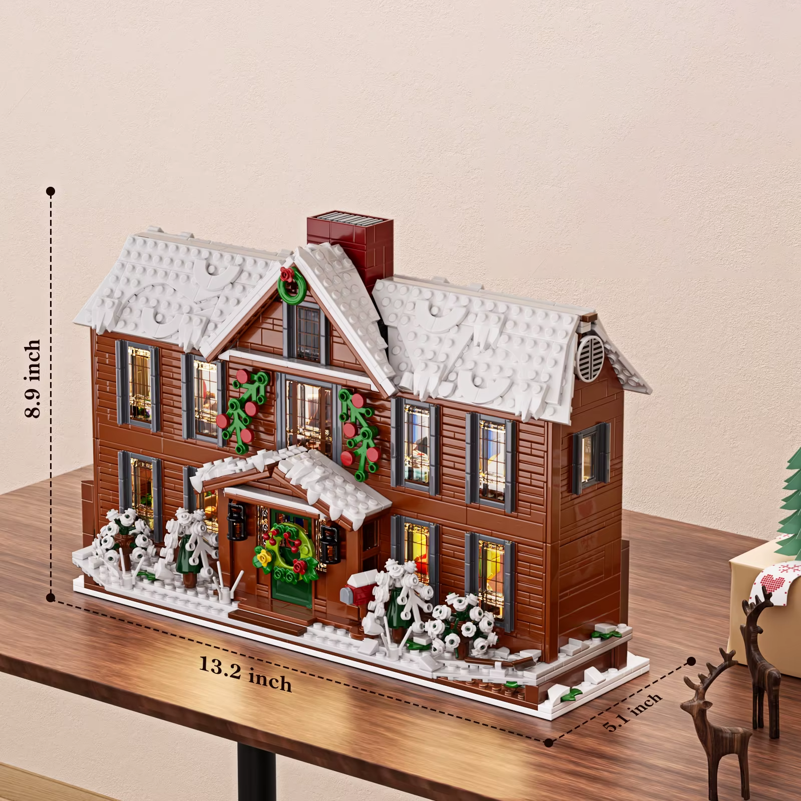LARGE CHRISTMAS HOUSE | 1445 pieces