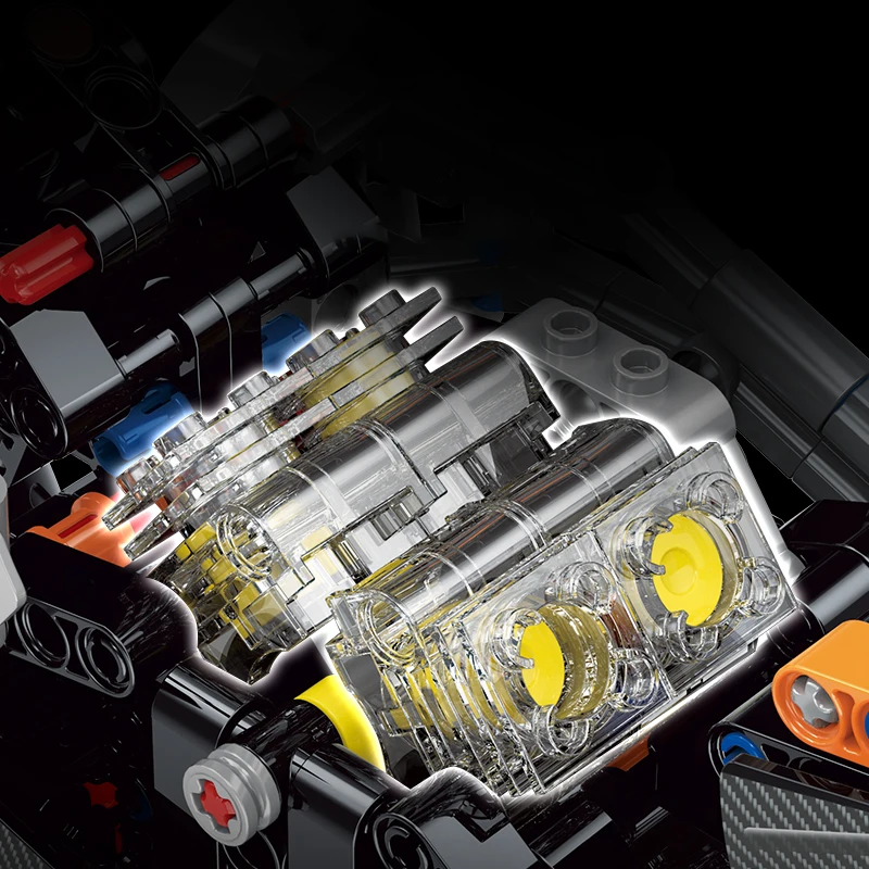 RACING MOTORCYCLE 1:8 | 642 pieces