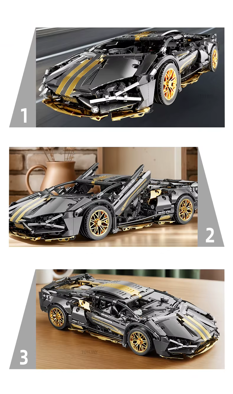 SPORT RACING CAR | 1280 pieces