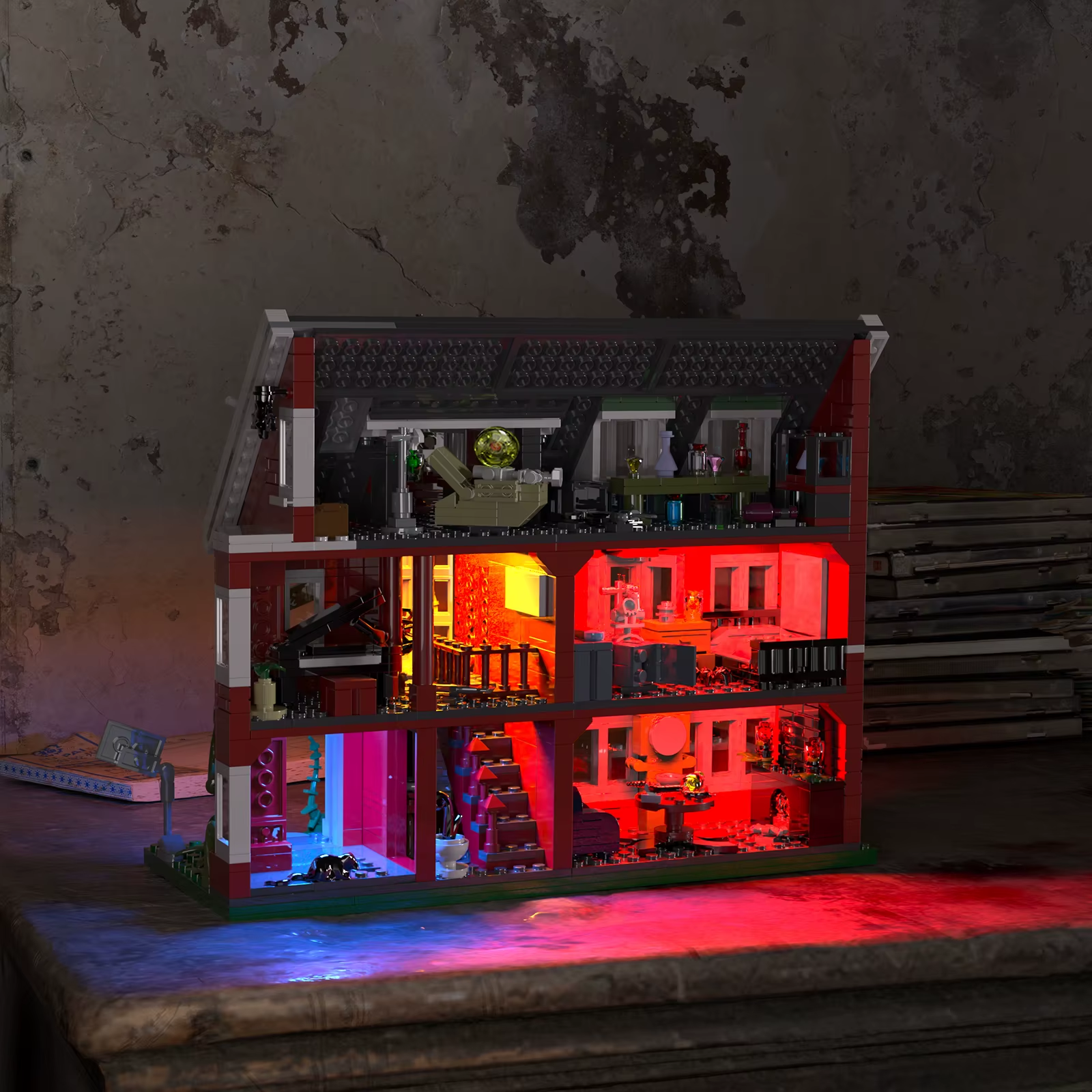 THE DARK HALLOWEEN ESTATE | 1171 pieces