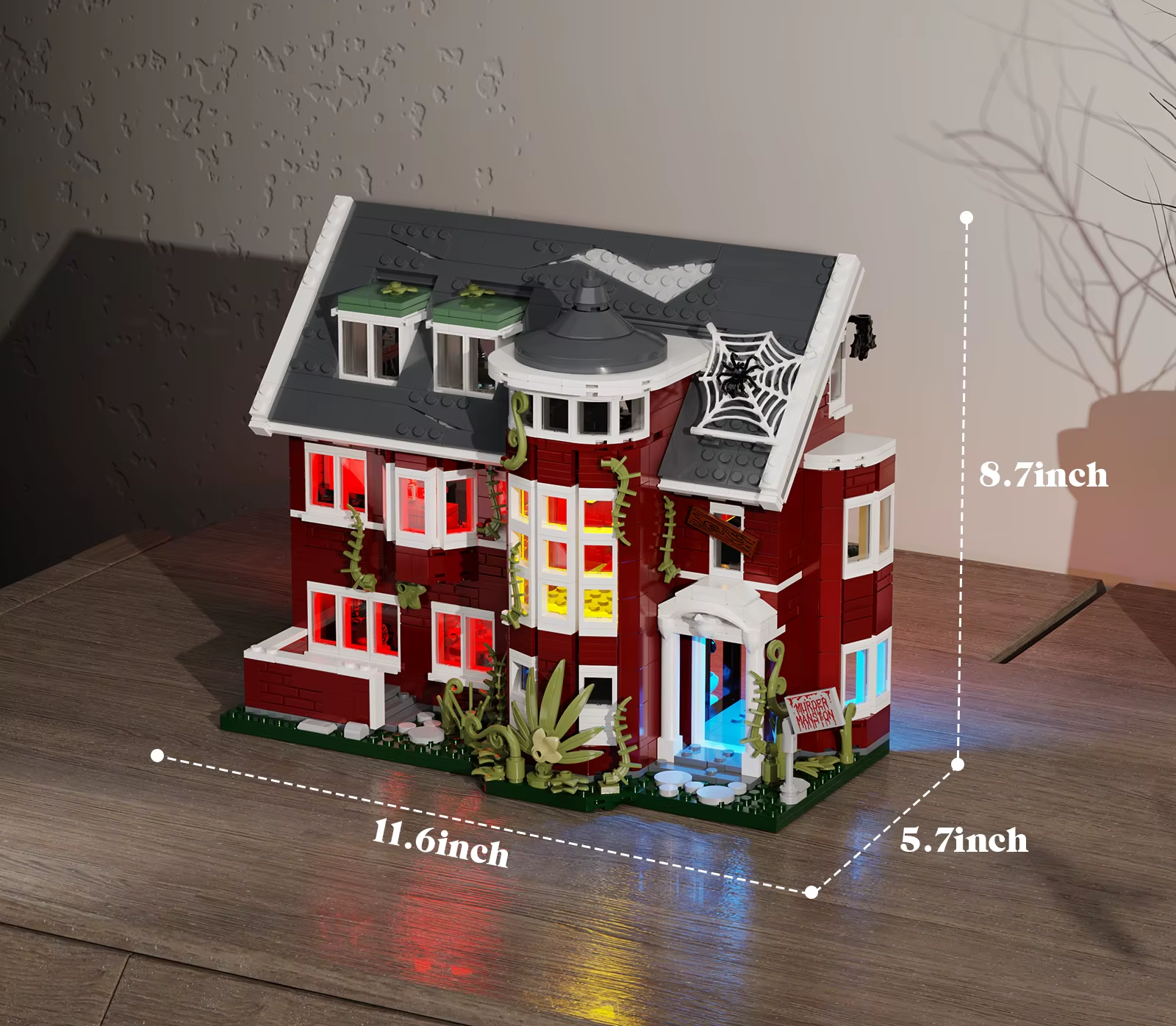 THE DARK HALLOWEEN ESTATE | 1171 pieces