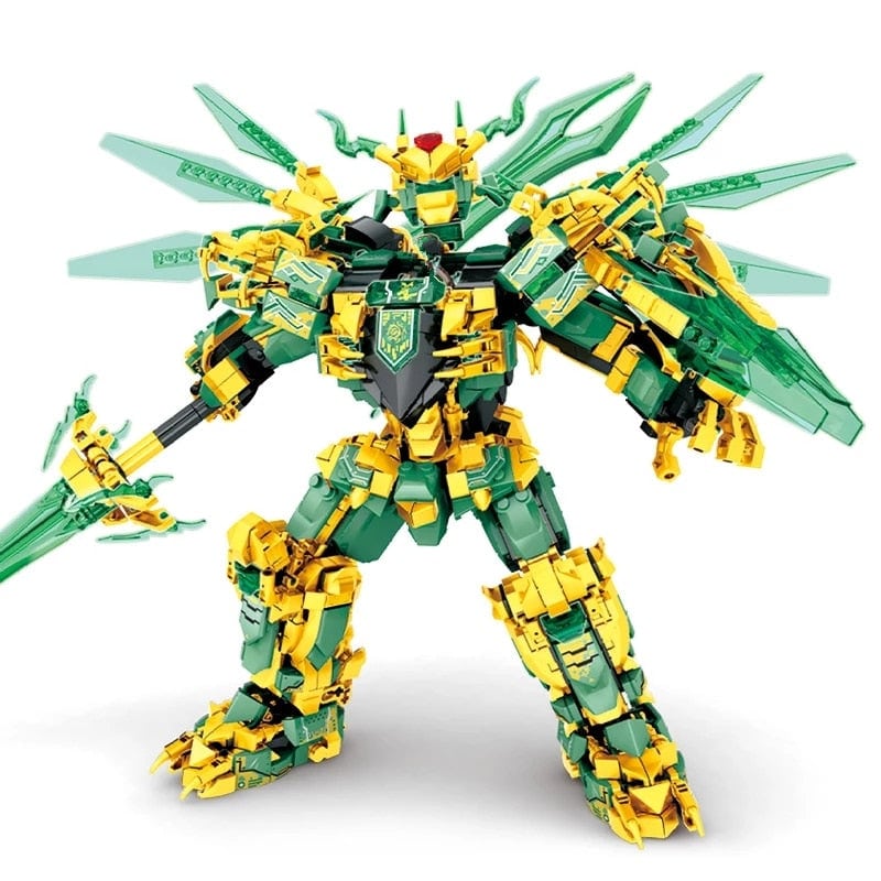 [DO OPRAWY OPIS/ZDJĘCIA] MECH ROBOT WARRIOR BUILDING SET | 1618 pieces 