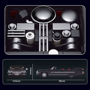 BLACK CONVERTIBLE | 1245 pieces