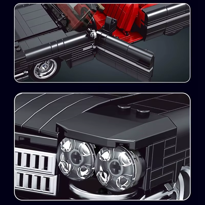 BLACK CONVERTIBLE | 1245 pieces