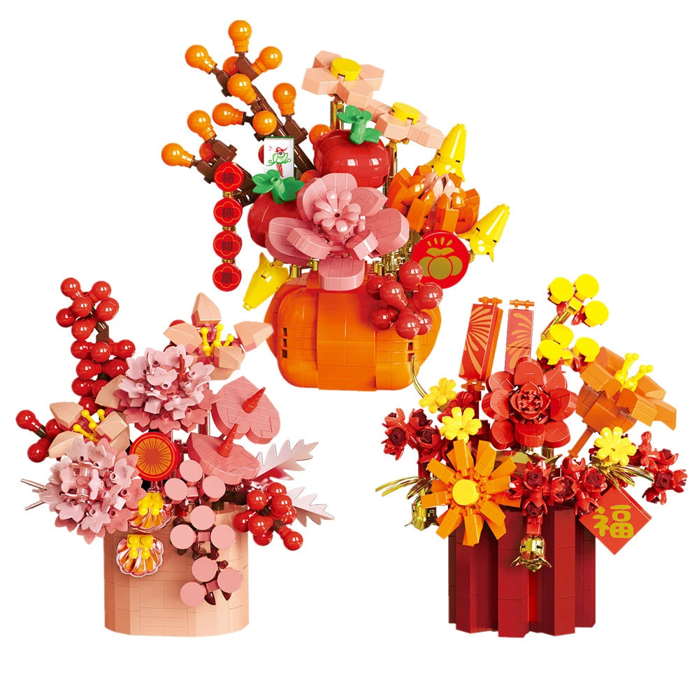FLOWER BOX'S IN BRIGHT COLORS | 409 pieces