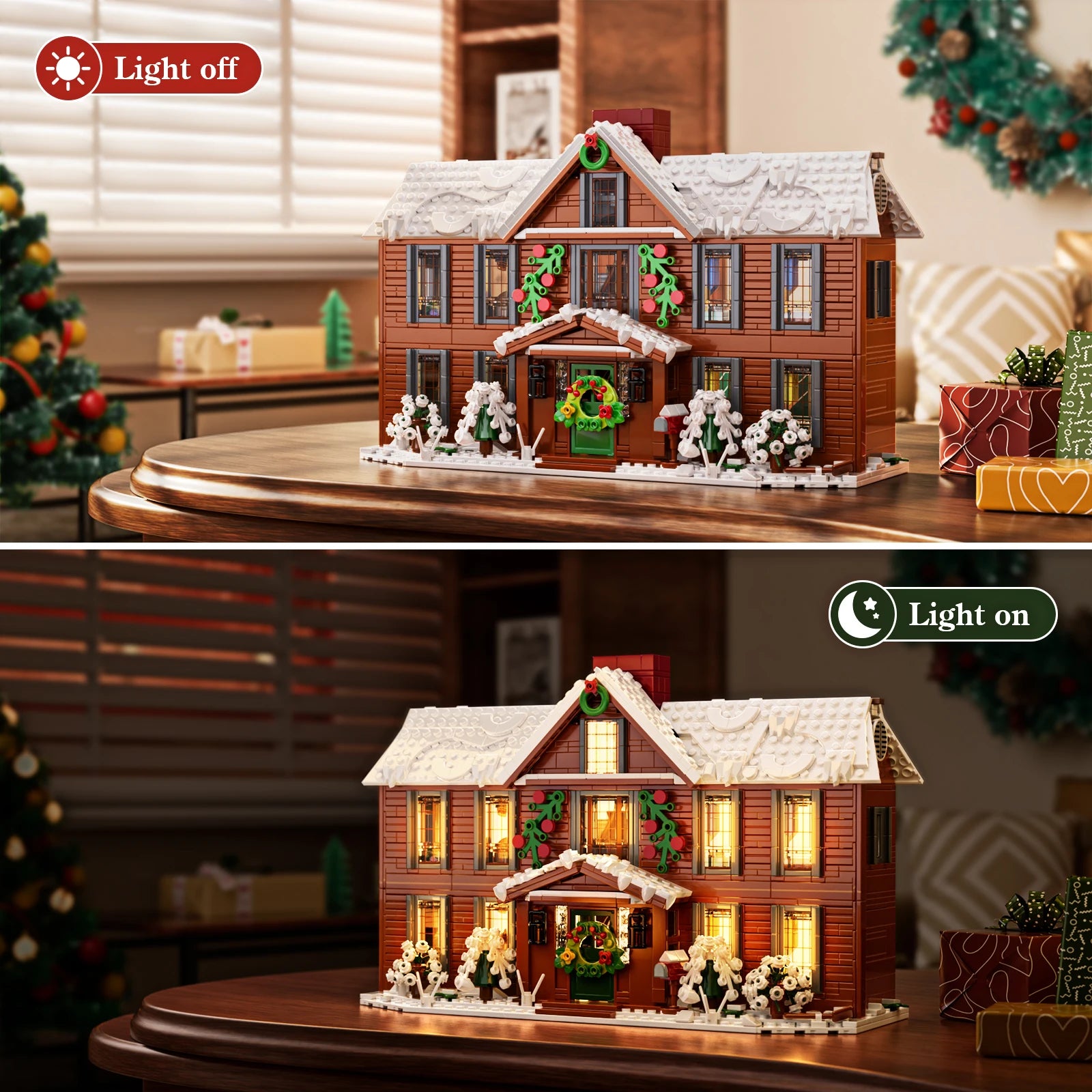 LARGE CHRISTMAS HOUSE | 1445 pieces