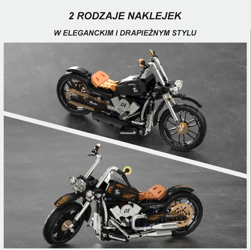 BEAUTIFUL RETRO MOTORCYCLE | 445 pieces