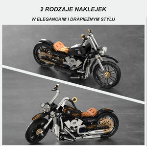 BEAUTIFUL RETRO MOTORCYCLE | 445 pieces