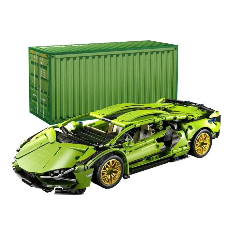 SPORTS CAR FLUO RC | 1314 pieces