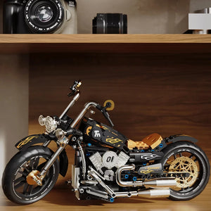 BEAUTIFUL RETRO MOTORCYCLE | 445 pieces