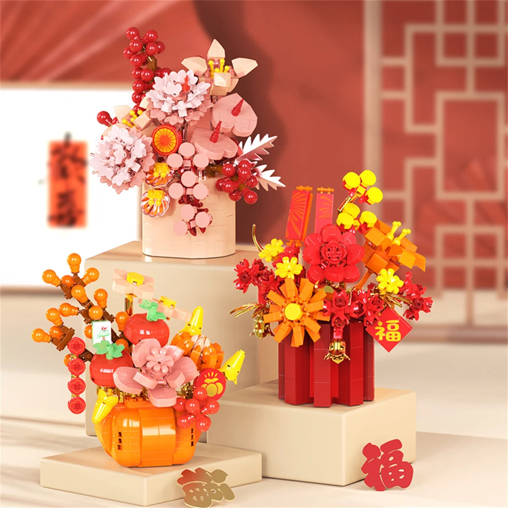 FLOWER BOX'S IN BRIGHT COLORS | 409 pieces
