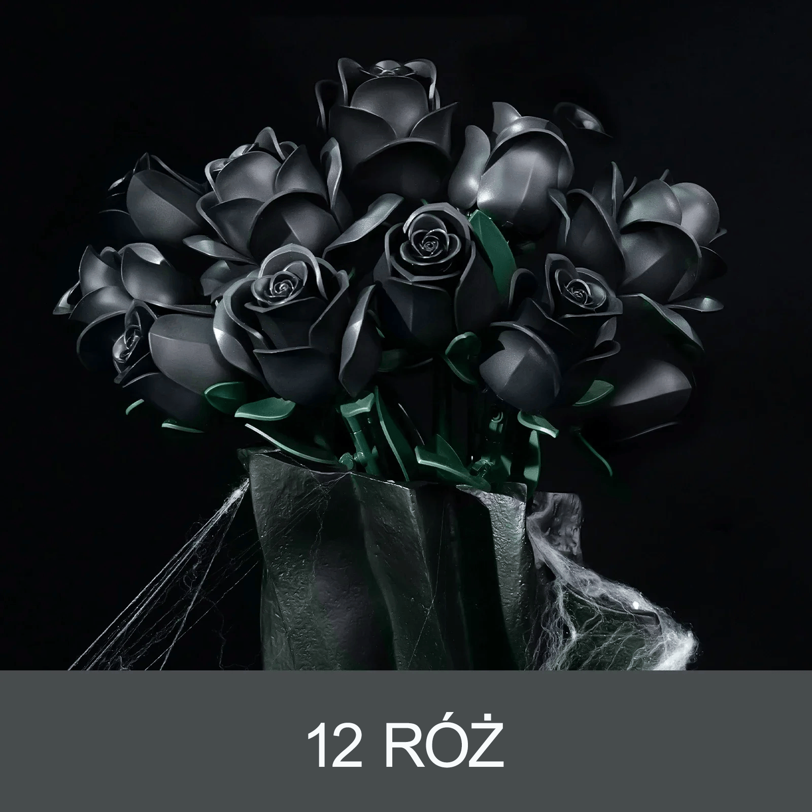 GOTHIC BLACK ROSES | 623 pieces