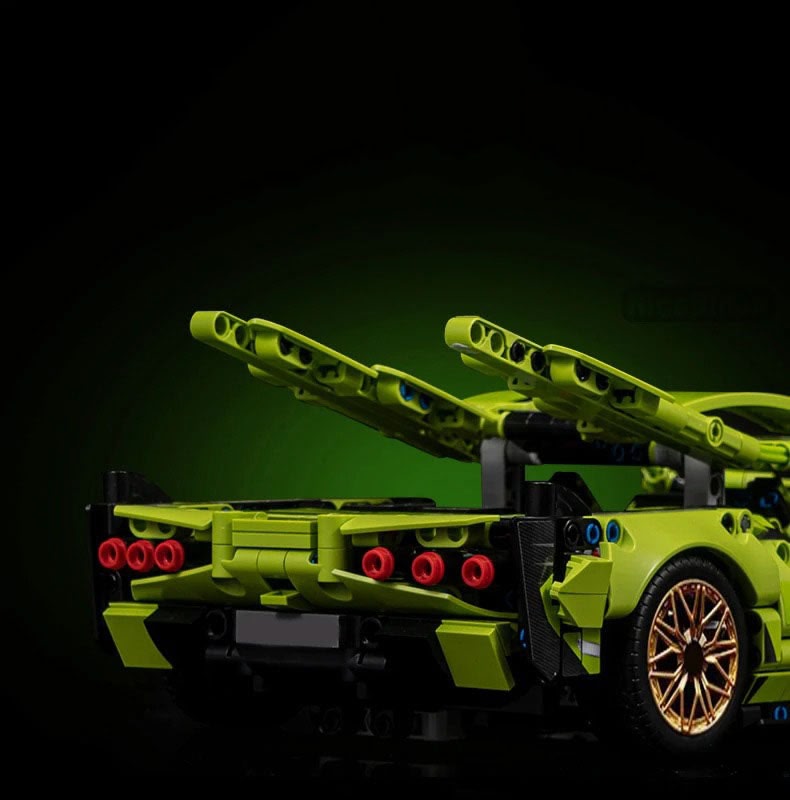 SPORTS CAR FLUO RC | 1314 pieces