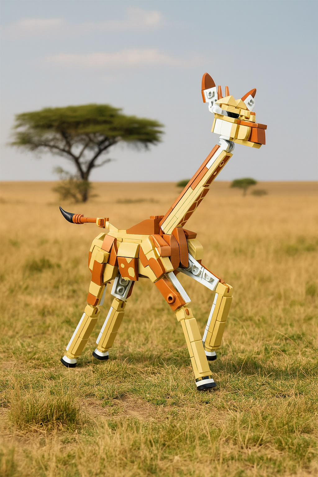 HAPPY GIRAFFE SAVANNAH | 161 pieces