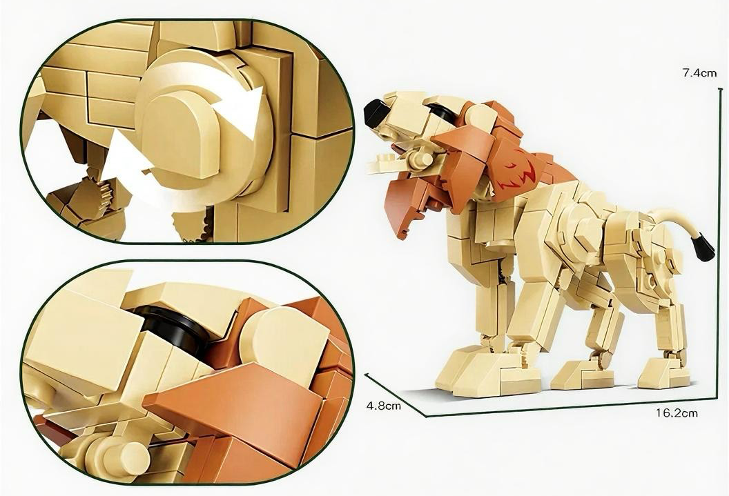 BRAVE LION SAVANNAH | 161 pieces
