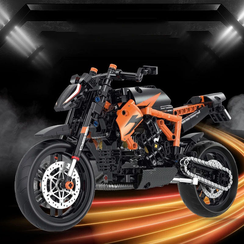 ORANGE MOTORCYCLE 1:8 | 579 pieces