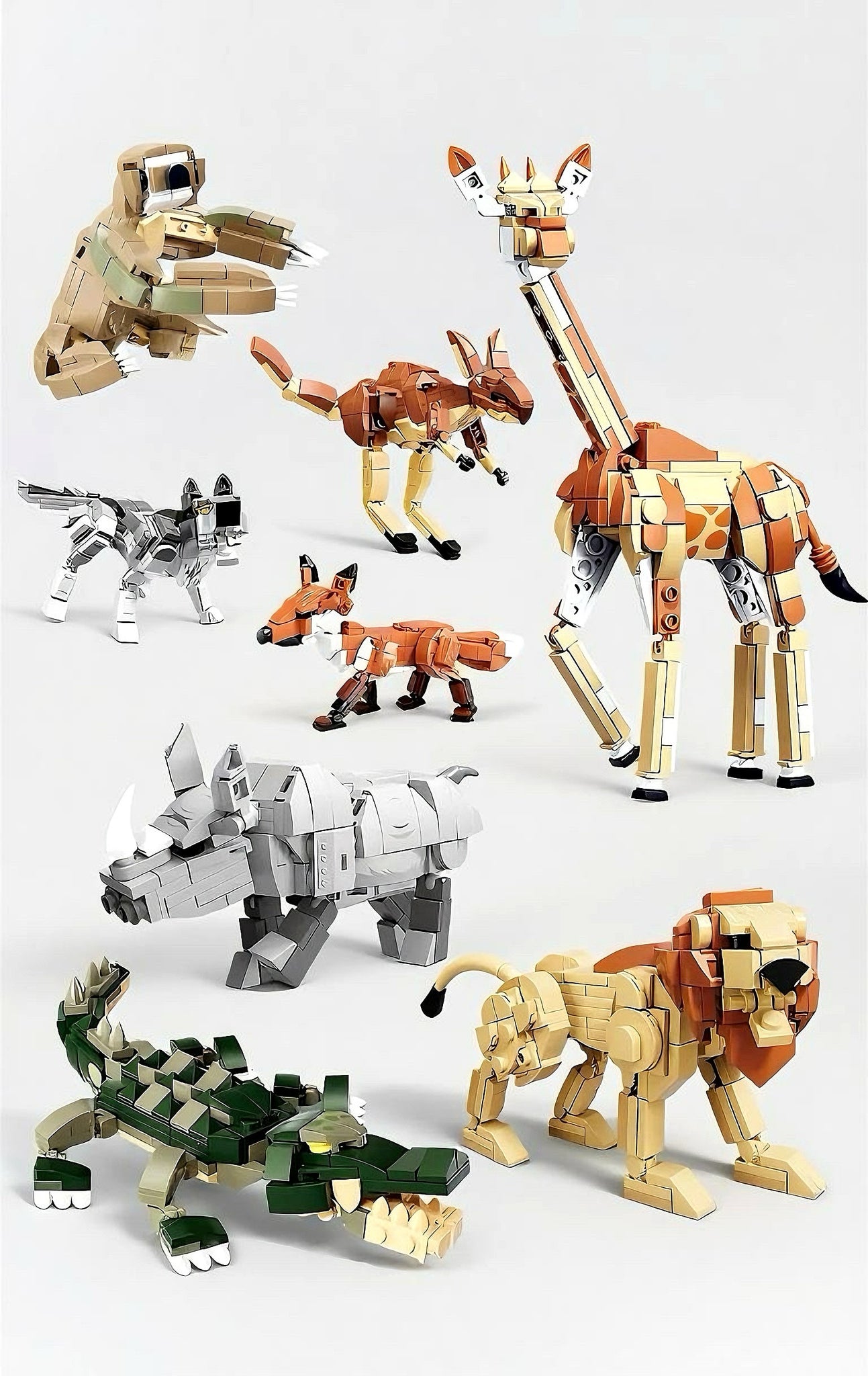 BRAVE LION SAVANNAH | 161 pieces