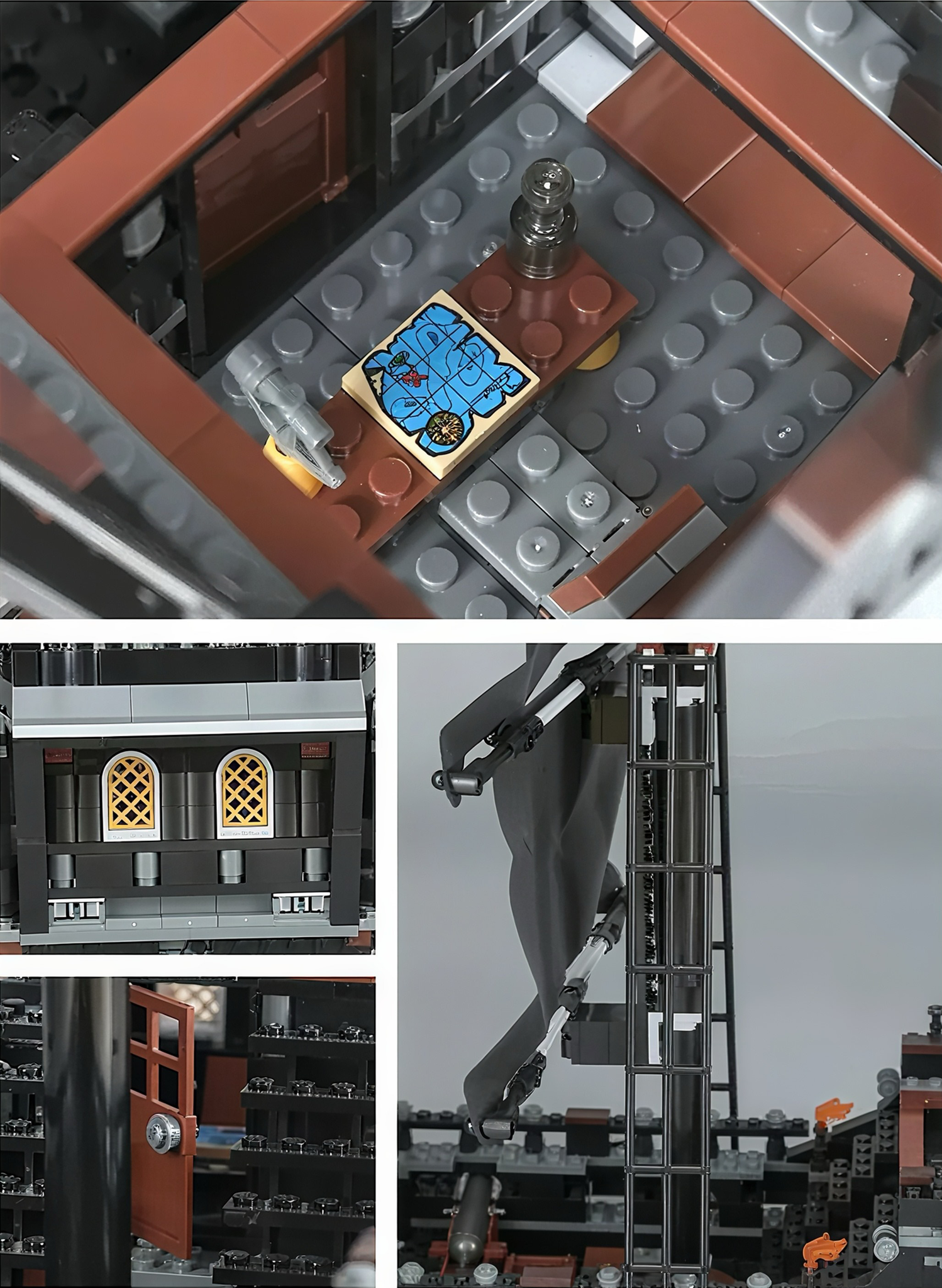BLACK PIRATE SHIP | 804 pieces